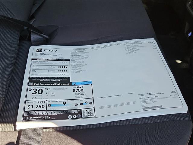 new 2025 Toyota RAV4 car, priced at $31,676