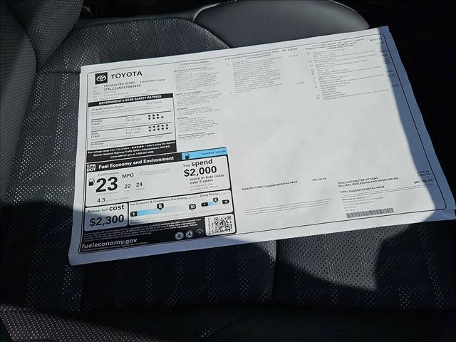 new 2025 Toyota Tacoma car, priced at $57,859