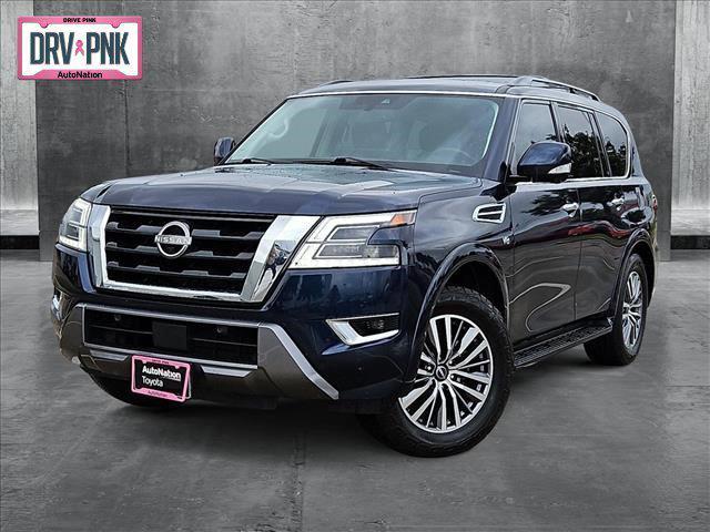 used 2021 Nissan Armada car, priced at $28,991