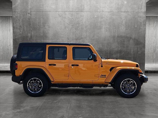 used 2021 Jeep Wrangler Unlimited car, priced at $33,991