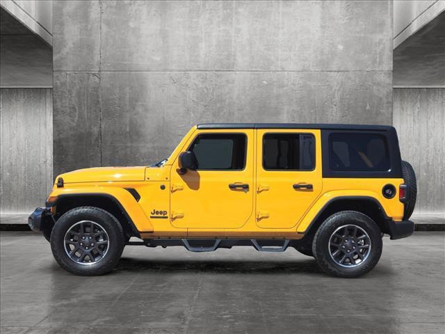 used 2021 Jeep Wrangler Unlimited car, priced at $33,991