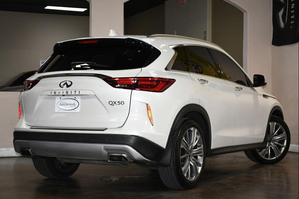 used 2022 INFINITI QX50 car, priced at $30,978