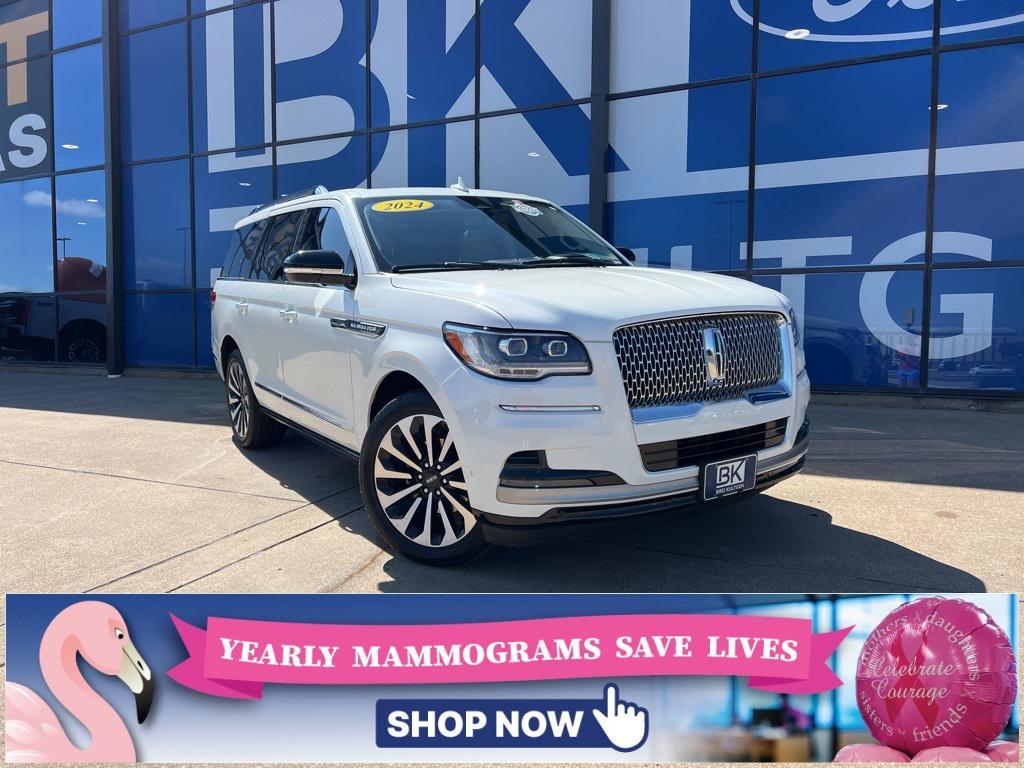 used 2024 Lincoln Navigator car, priced at $71,951