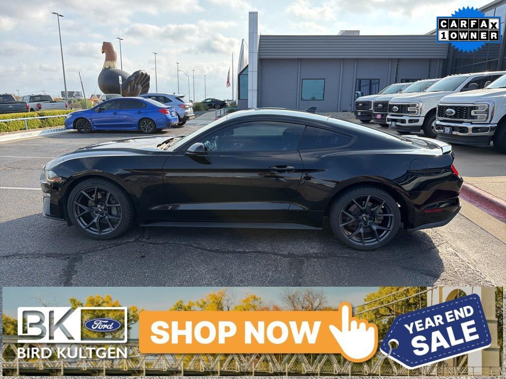 used 2021 Ford Mustang car, priced at $31,578