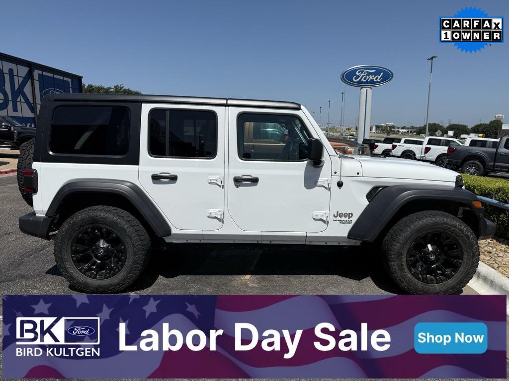 used 2018 Jeep Wrangler Unlimited car, priced at $25,976