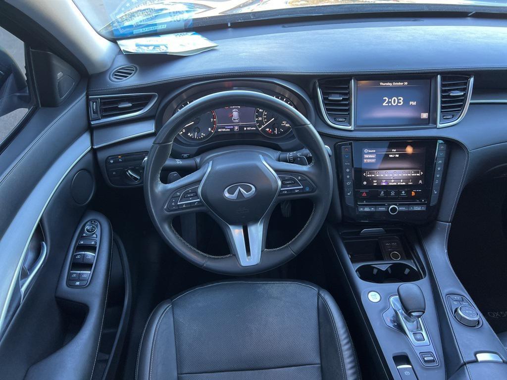 used 2022 INFINITI QX50 car, priced at $23,717