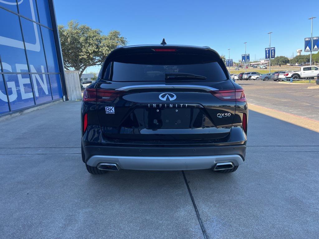 used 2022 INFINITI QX50 car, priced at $23,717