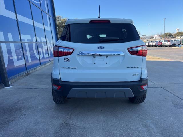 used 2021 Ford EcoSport car, priced at $18,524