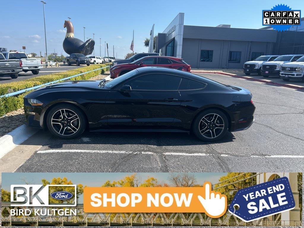 used 2021 Ford Mustang car, priced at $24,923
