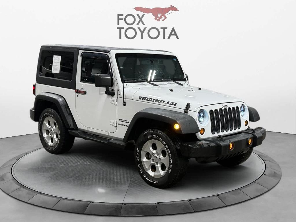 used 2013 Jeep Wrangler car, priced at $14,298