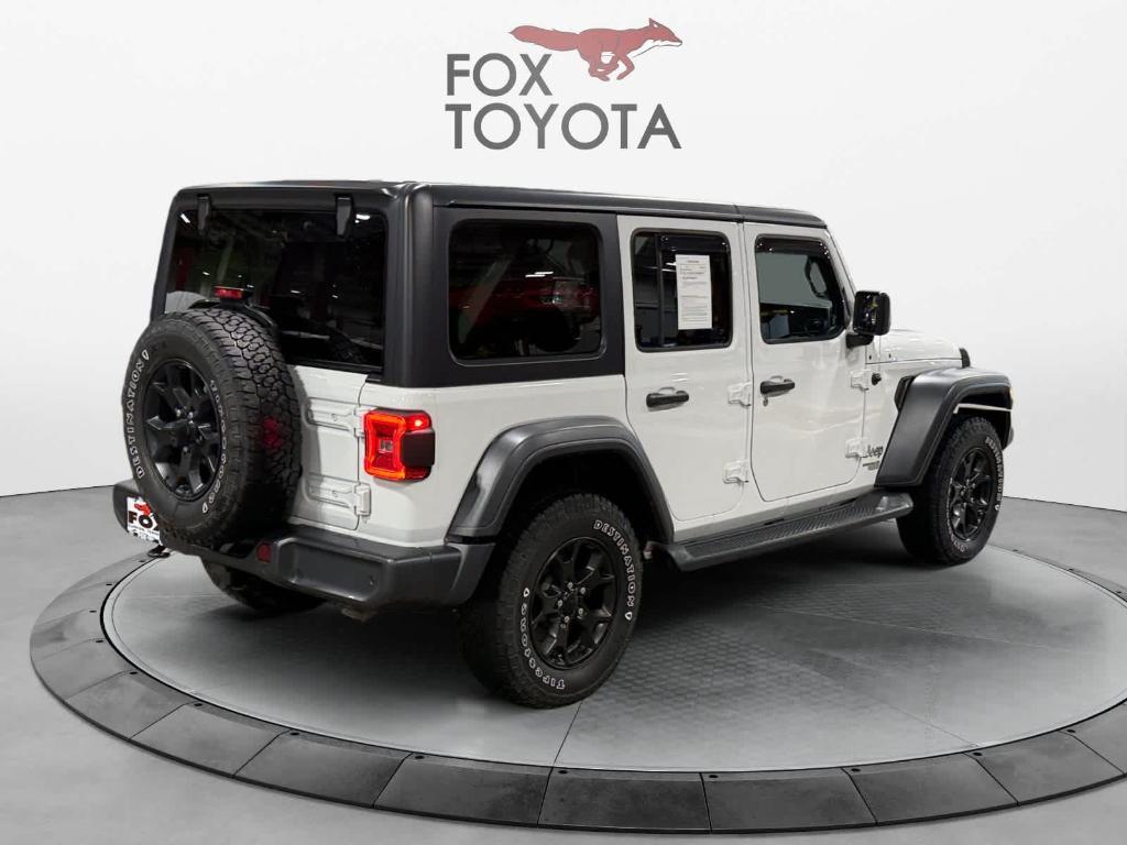 used 2019 Jeep Wrangler Unlimited car, priced at $25,021