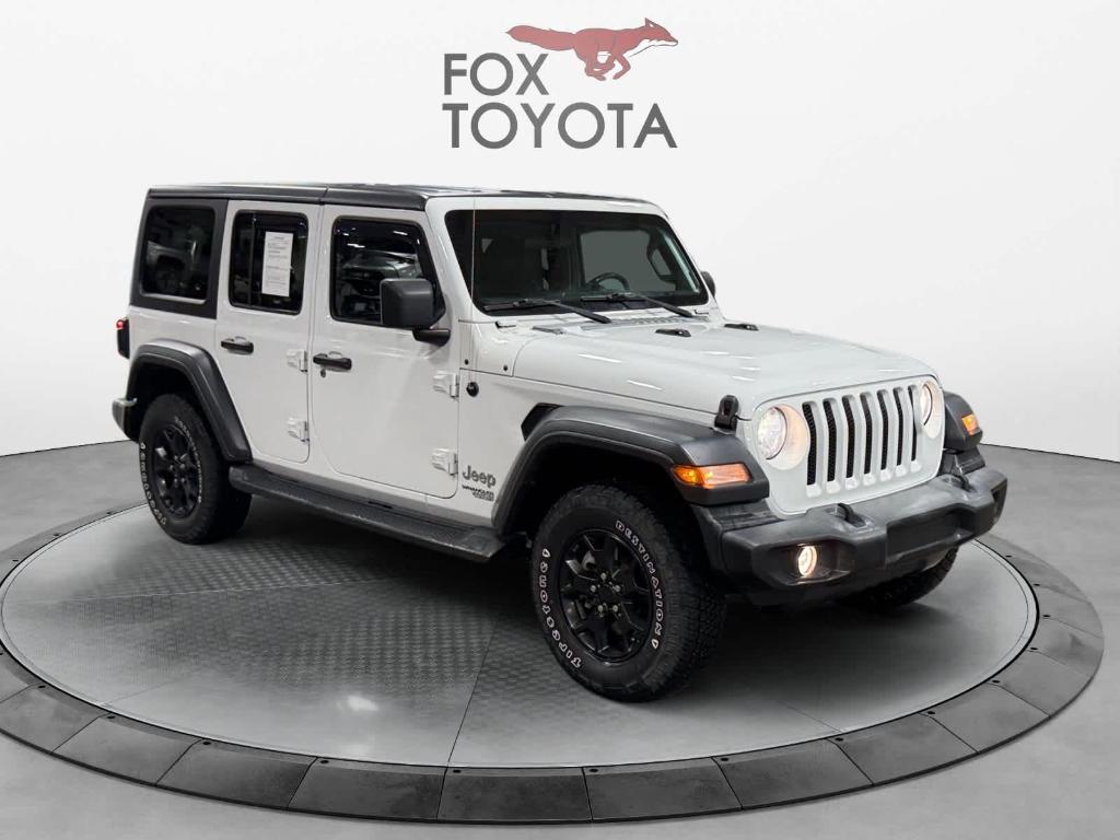 used 2019 Jeep Wrangler Unlimited car, priced at $25,021