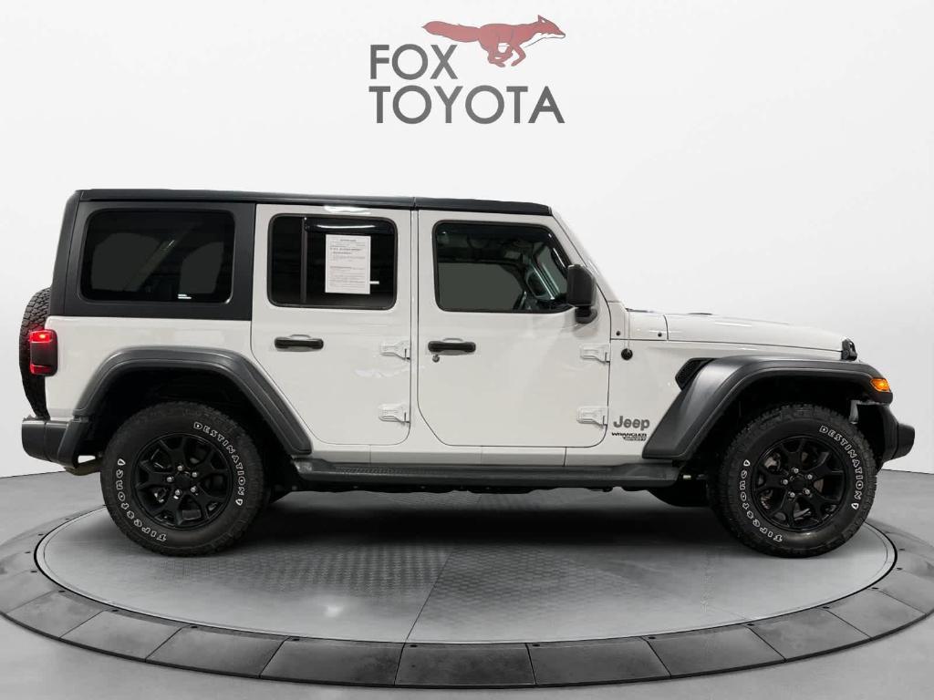 used 2019 Jeep Wrangler Unlimited car, priced at $25,021