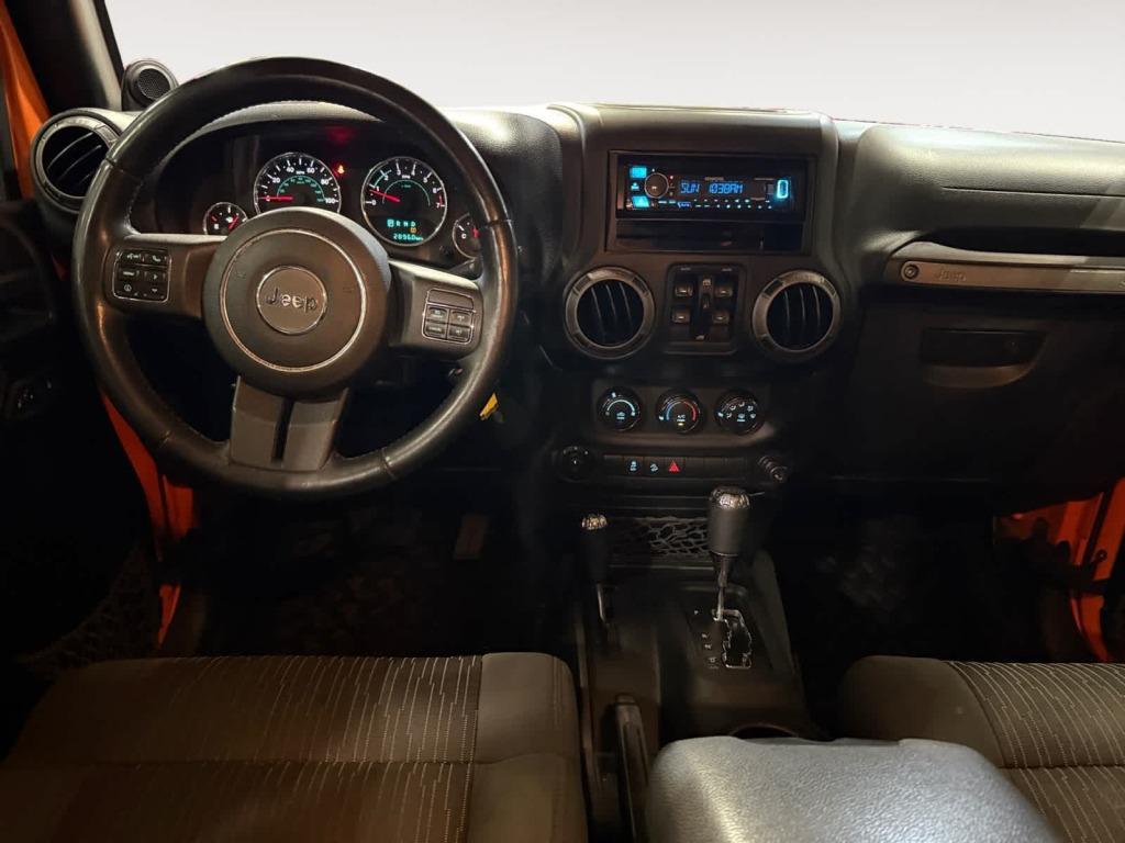 used 2012 Jeep Wrangler Unlimited car, priced at $13,859