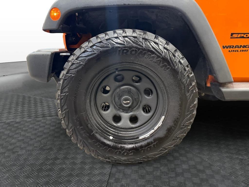 used 2012 Jeep Wrangler Unlimited car, priced at $13,859