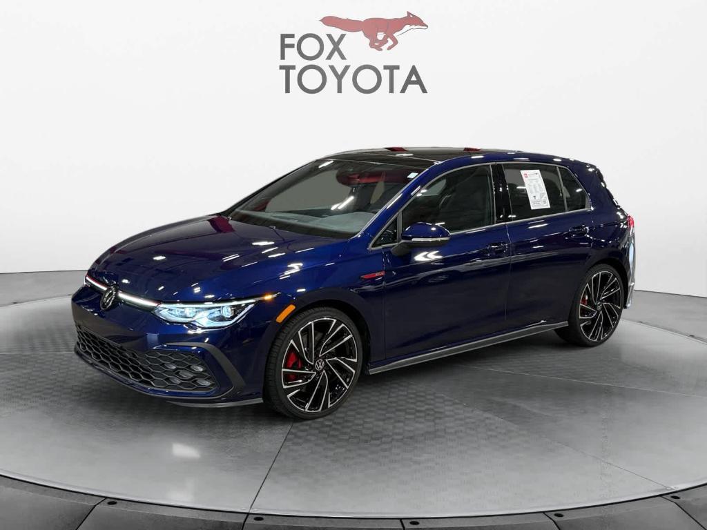 used 2023 Volkswagen Golf GTI car, priced at $29,221