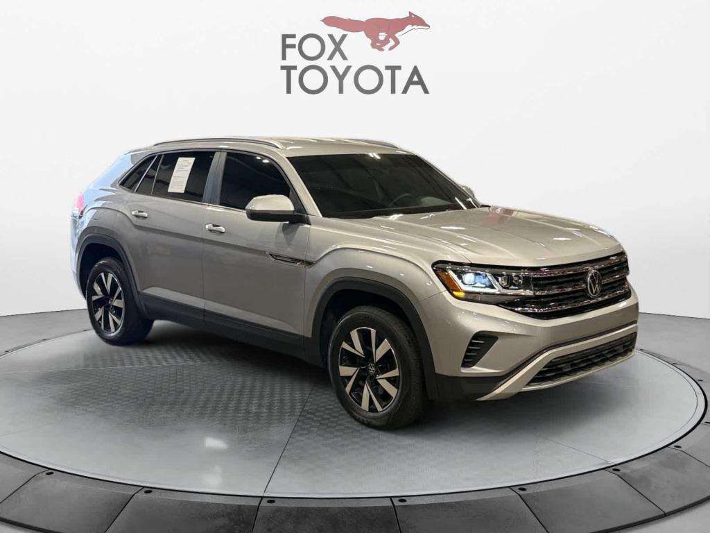 used 2021 Volkswagen Atlas Cross Sport car, priced at $19,956