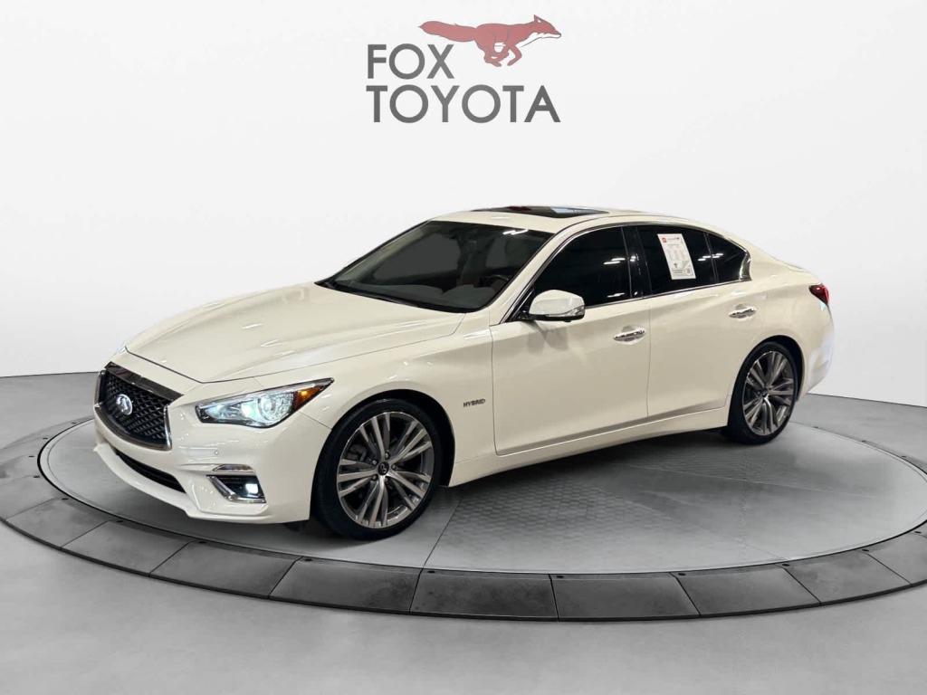 used 2018 INFINITI Q50 Hybrid car, priced at $16,621