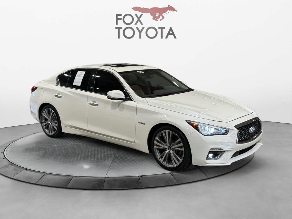 used 2018 INFINITI Q50 Hybrid car, priced at $16,621