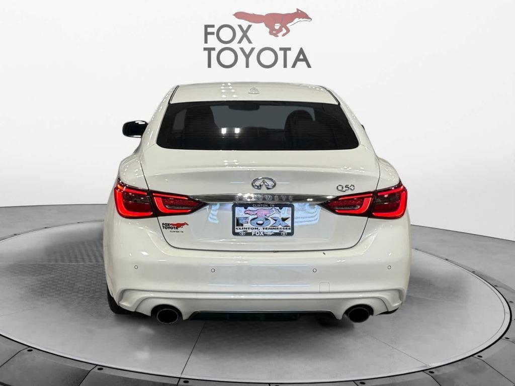 used 2018 INFINITI Q50 Hybrid car, priced at $16,621