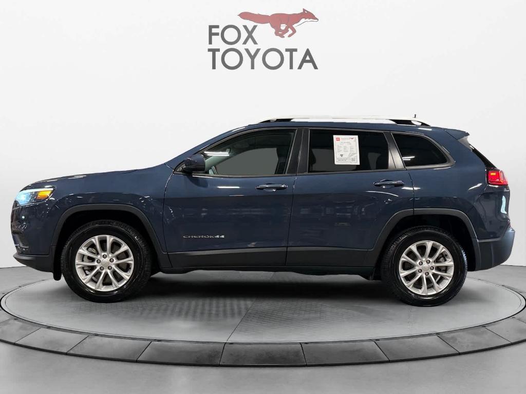 used 2021 Jeep Cherokee car, priced at $18,821