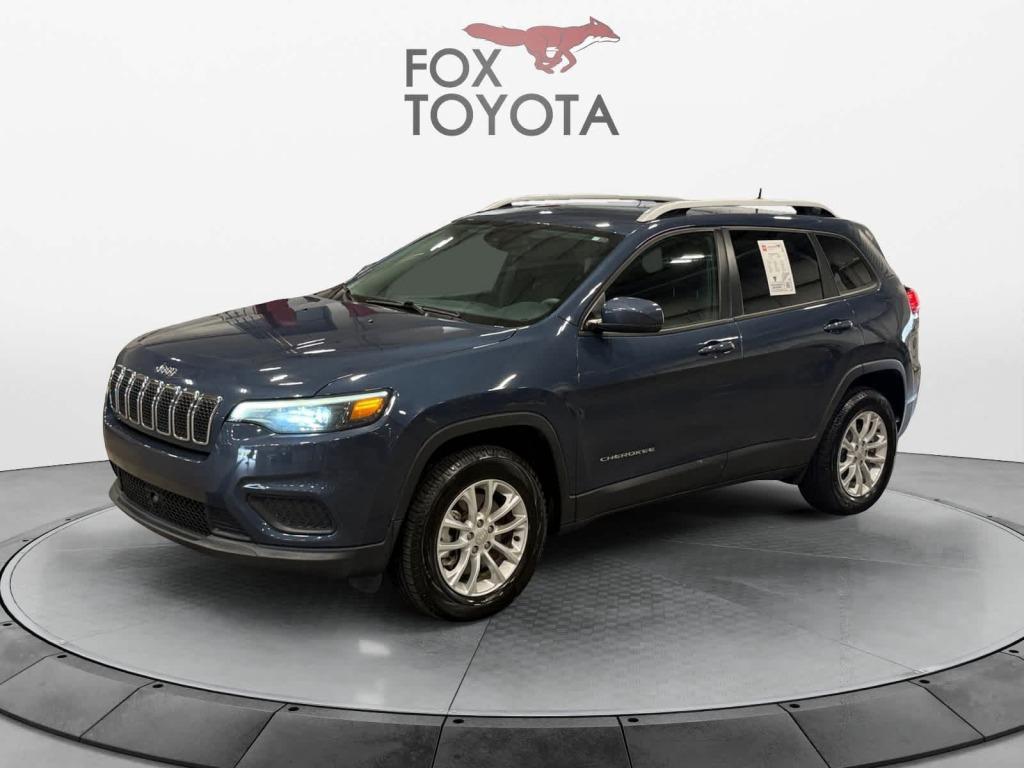 used 2021 Jeep Cherokee car, priced at $16,585