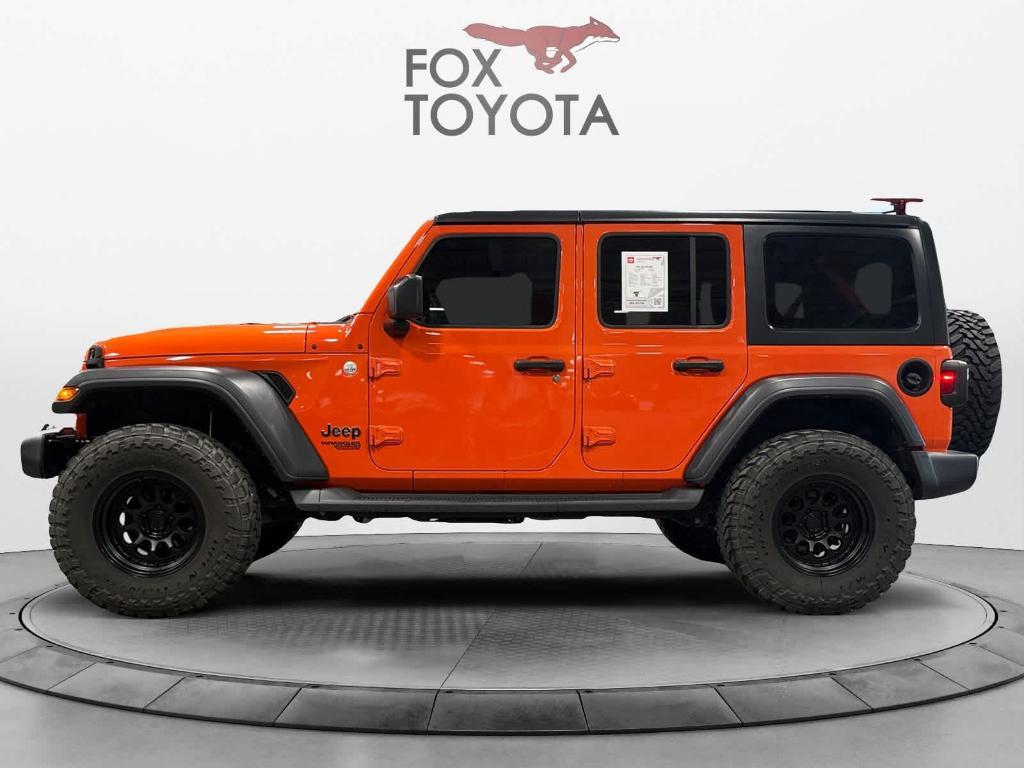 used 2018 Jeep Wrangler Unlimited car, priced at $24,221