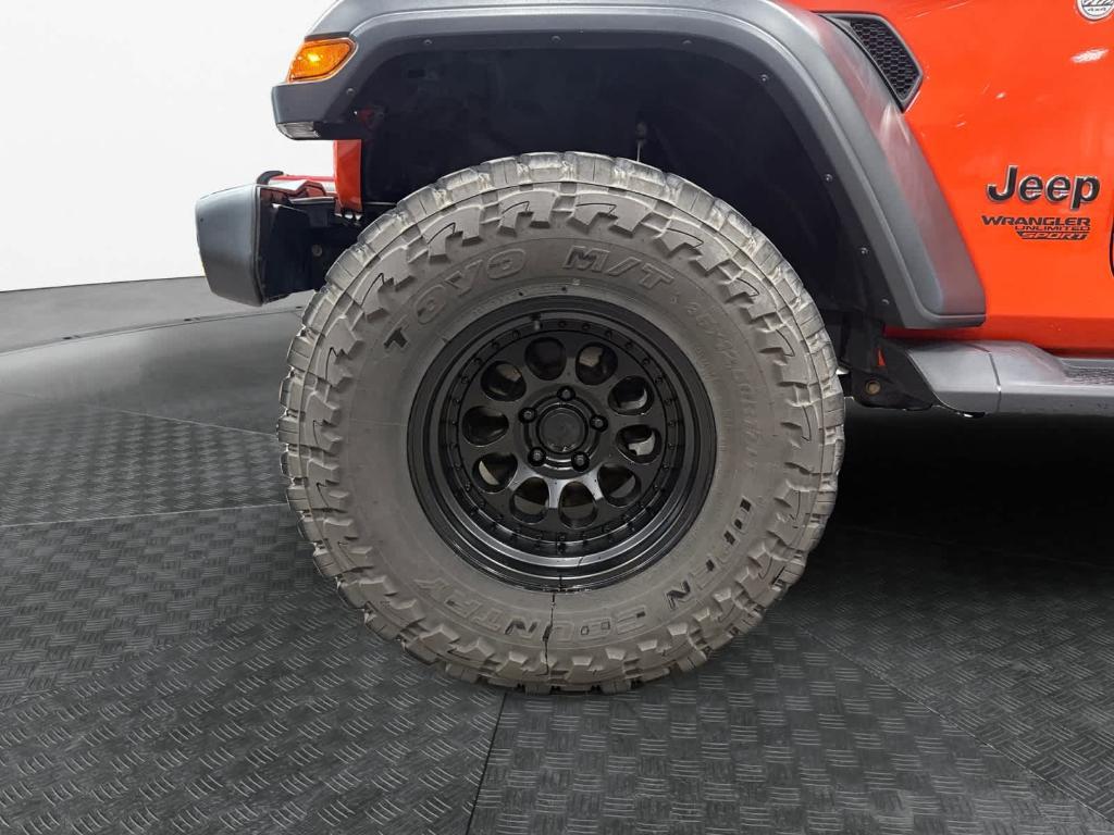 used 2018 Jeep Wrangler Unlimited car, priced at $24,221