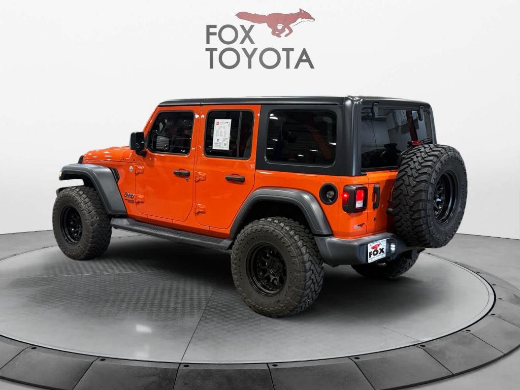 used 2018 Jeep Wrangler Unlimited car, priced at $24,221