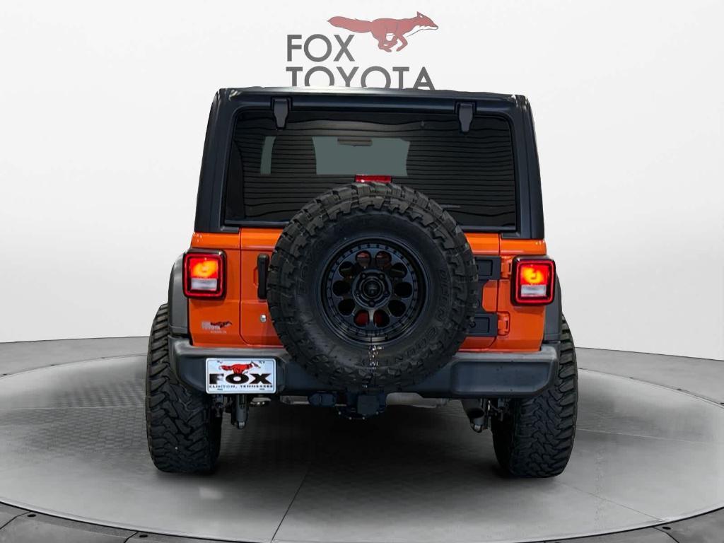 used 2018 Jeep Wrangler Unlimited car, priced at $24,221