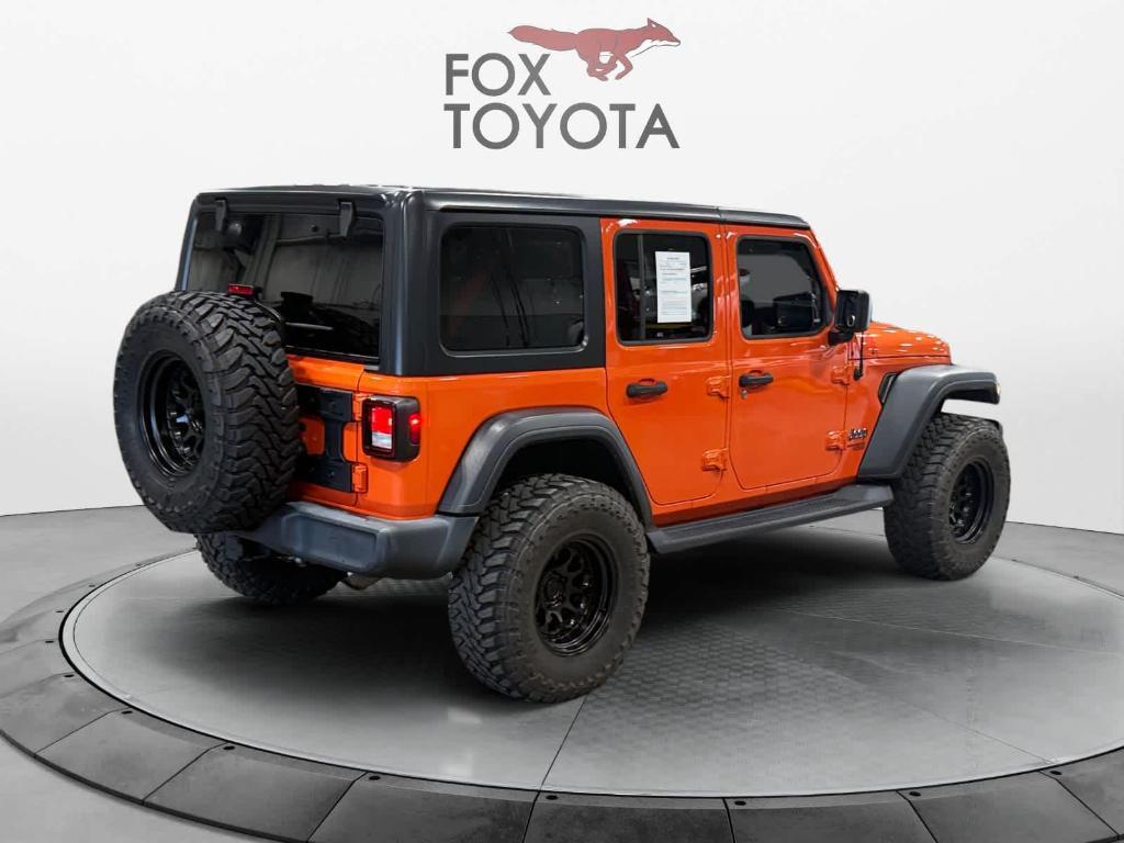used 2018 Jeep Wrangler Unlimited car, priced at $24,221