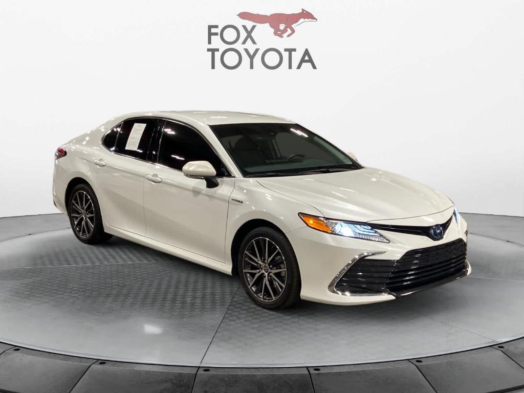 used 2021 Toyota Camry Hybrid car, priced at $27,900