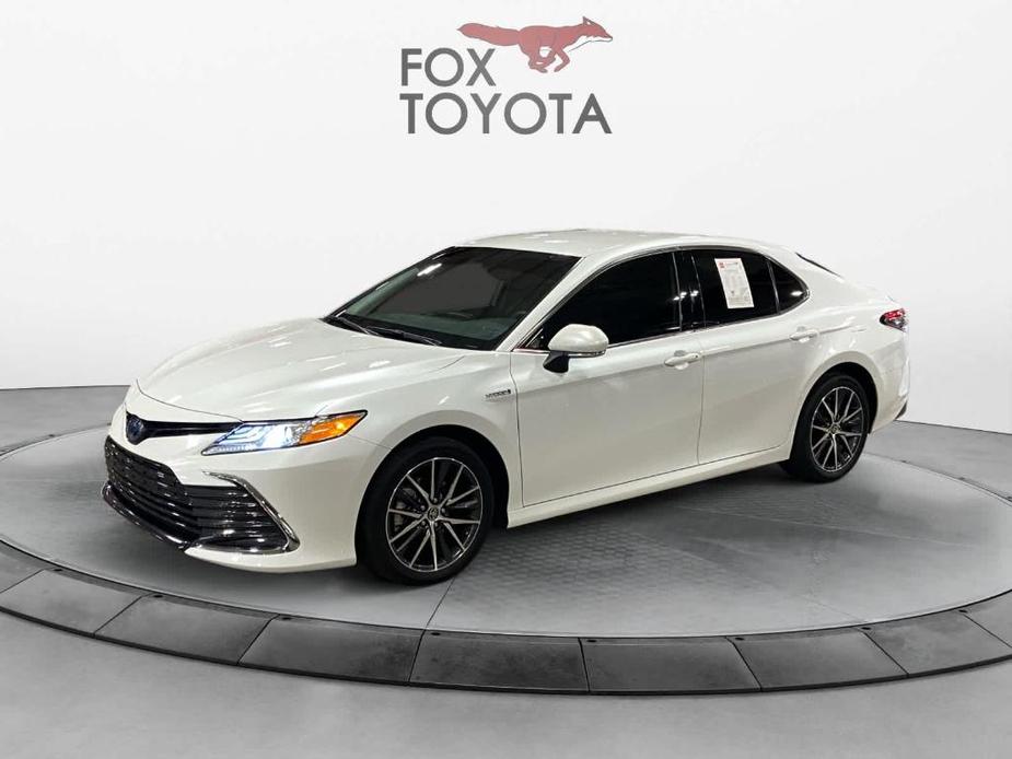 used 2021 Toyota Camry Hybrid car, priced at $27,900