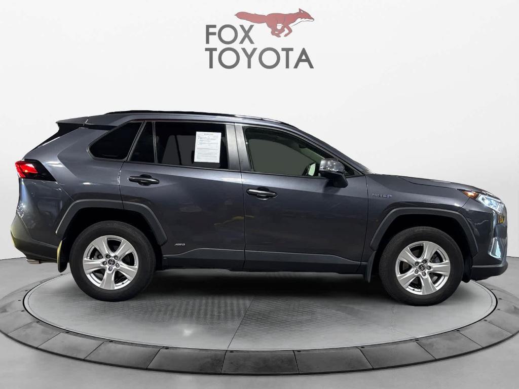 used 2021 Toyota RAV4 Hybrid car, priced at $27,750