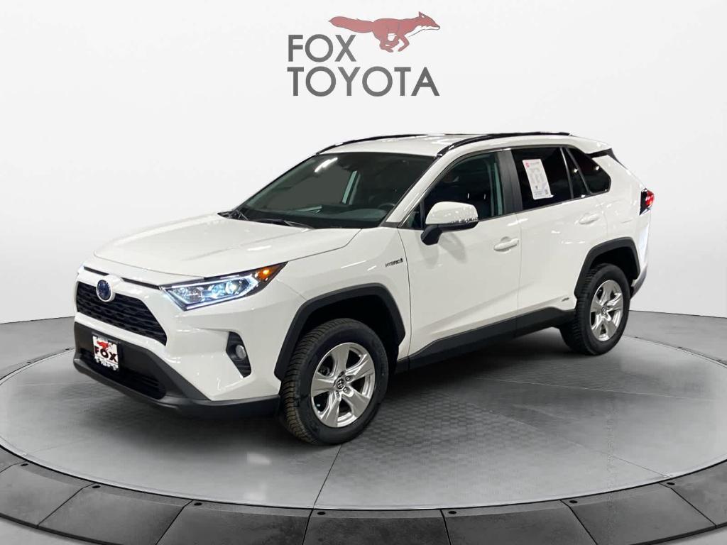 used 2021 Toyota RAV4 Hybrid car, priced at $32,588