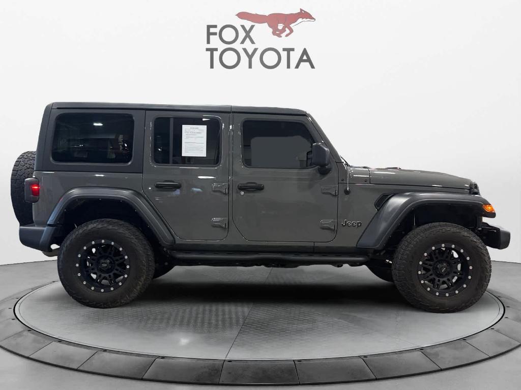 used 2021 Jeep Wrangler Unlimited car, priced at $28,621