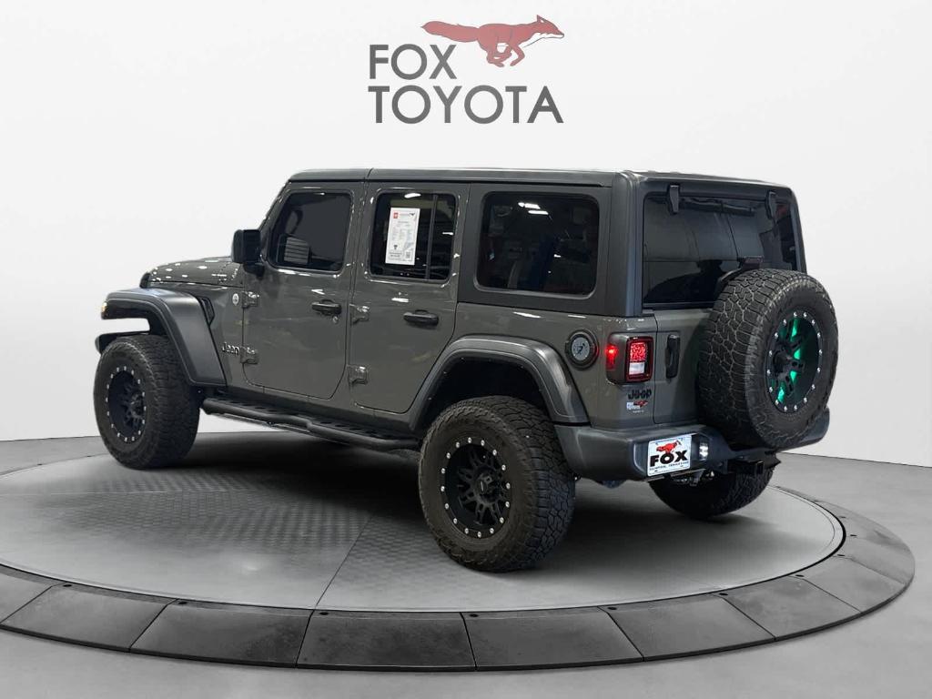 used 2021 Jeep Wrangler Unlimited car, priced at $28,621