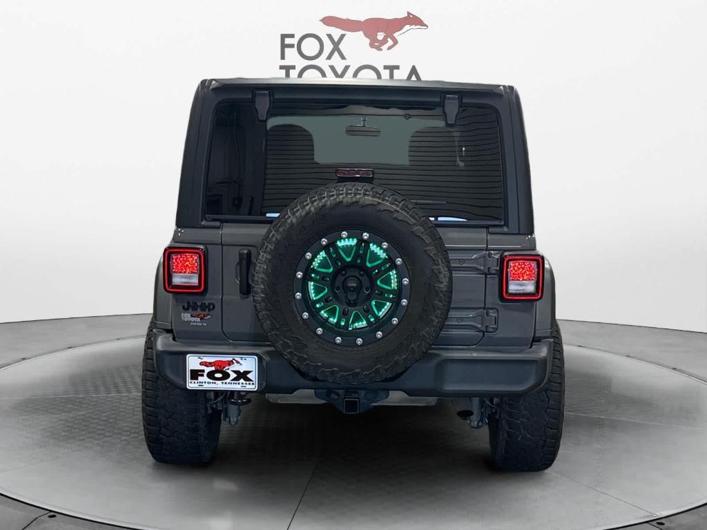 used 2021 Jeep Wrangler Unlimited car, priced at $28,621