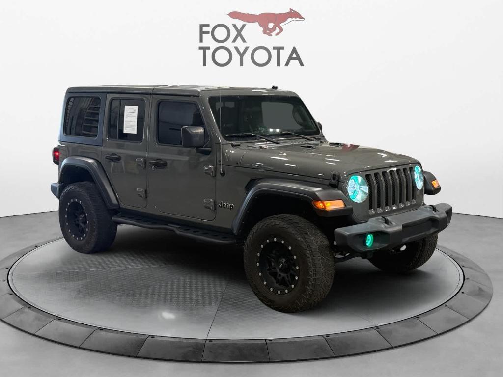 used 2021 Jeep Wrangler Unlimited car, priced at $28,621