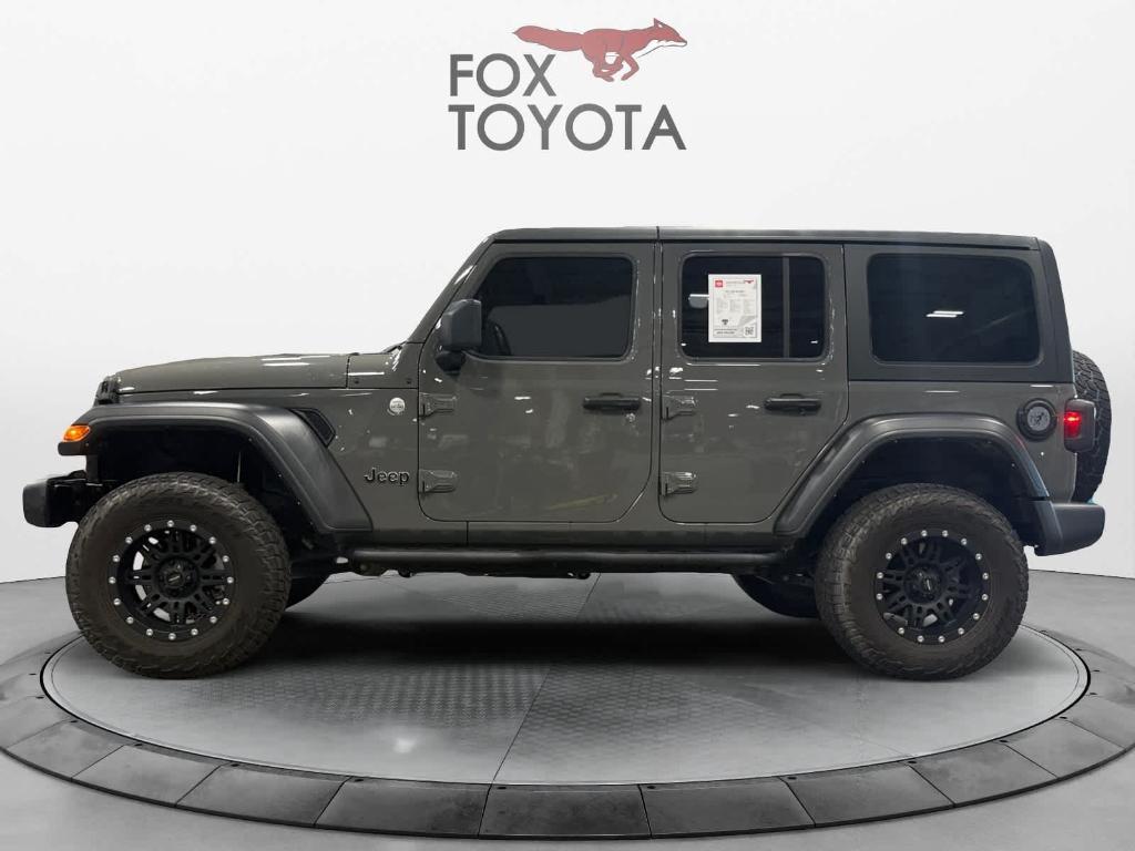 used 2021 Jeep Wrangler Unlimited car, priced at $28,621