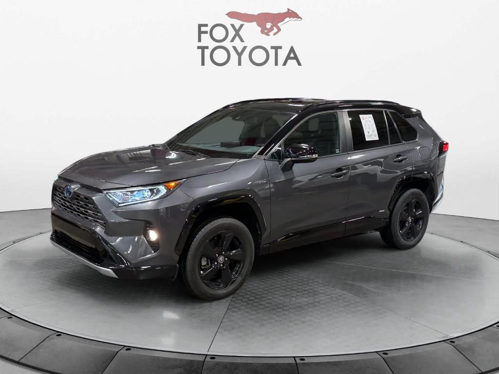 used 2020 Toyota RAV4 Hybrid car, priced at $32,500