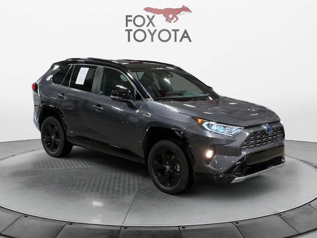 used 2020 Toyota RAV4 Hybrid car, priced at $32,500