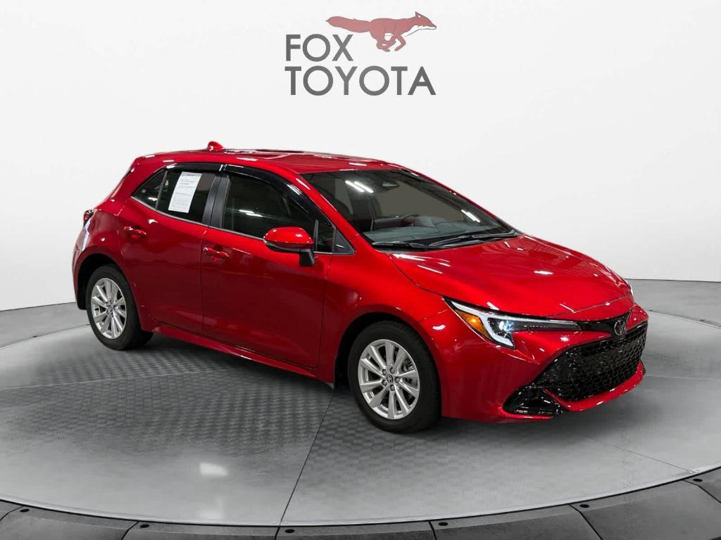 used 2023 Toyota Corolla Hatchback car, priced at $24,498