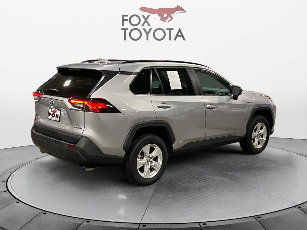 used 2021 Toyota RAV4 Hybrid car, priced at $29,221