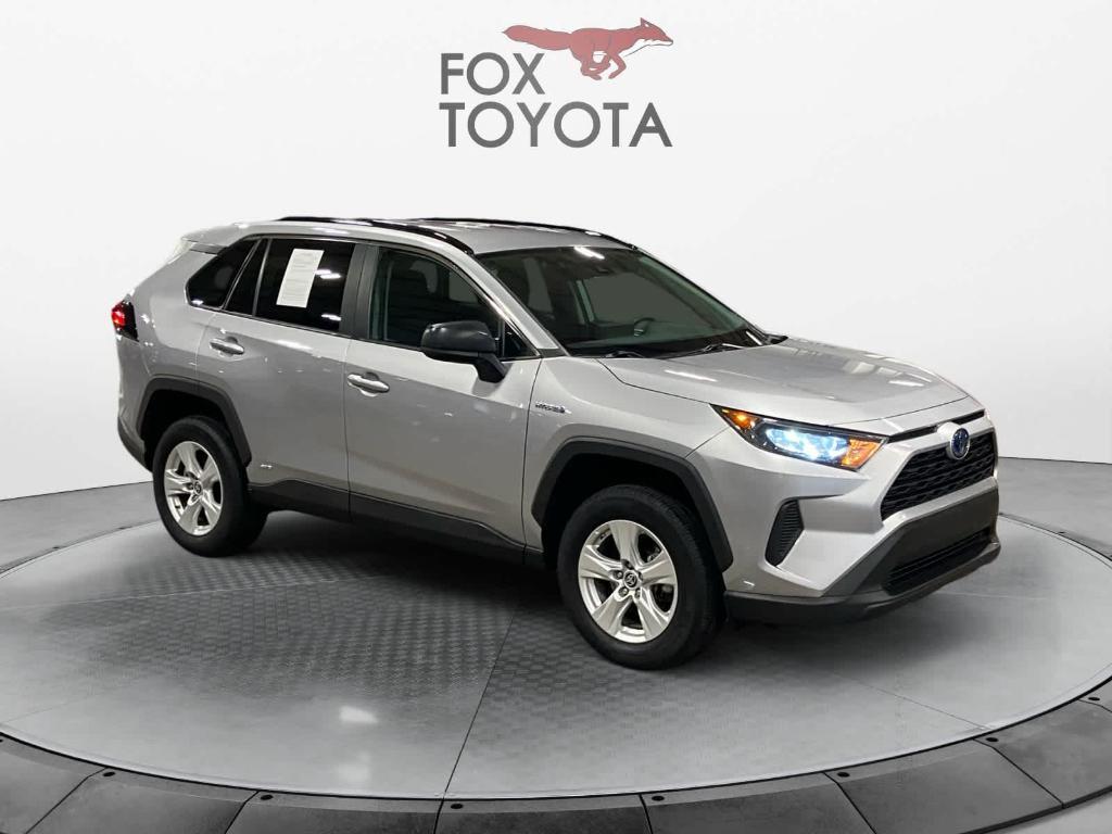 used 2021 Toyota RAV4 Hybrid car, priced at $29,221