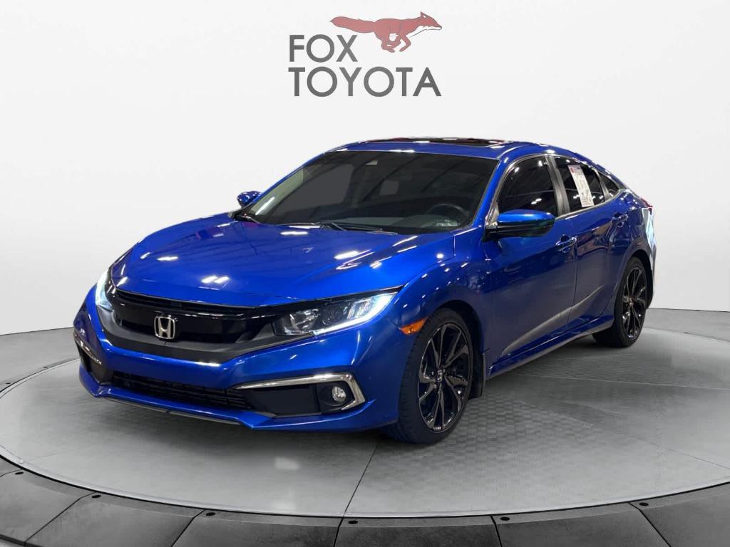 used 2021 Honda Civic car, priced at $21,601