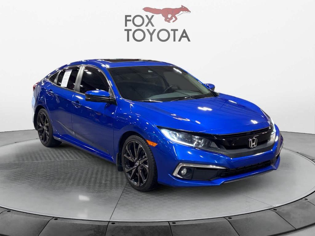 used 2021 Honda Civic car, priced at $21,601