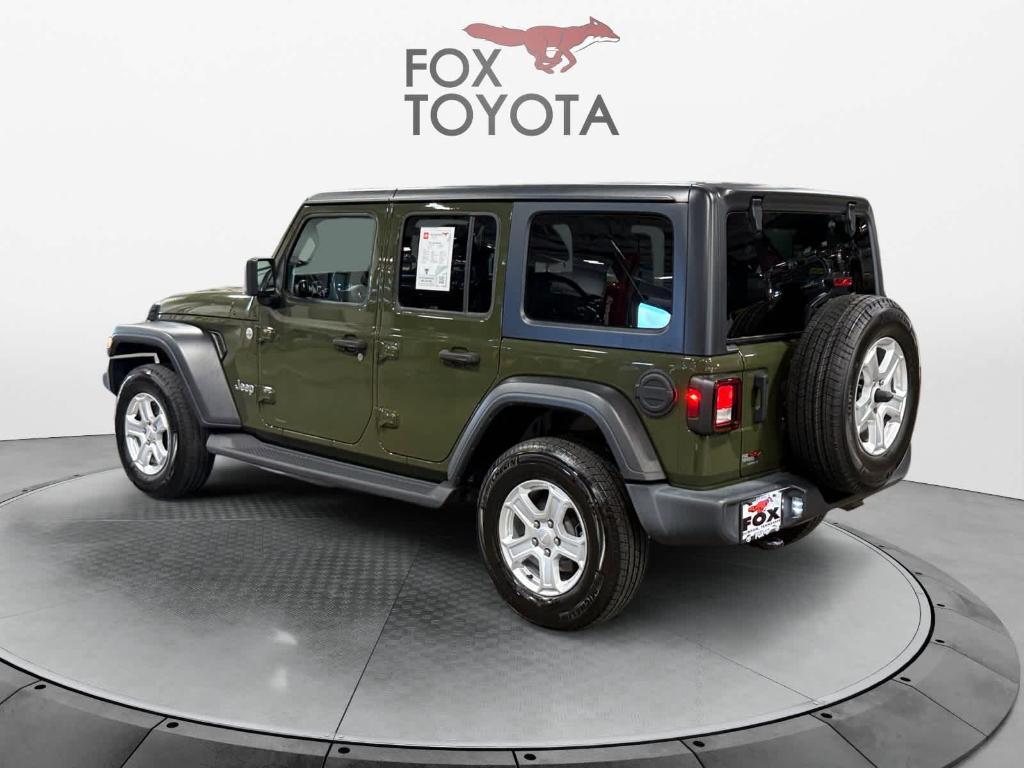 used 2021 Jeep Wrangler Unlimited car, priced at $31,221
