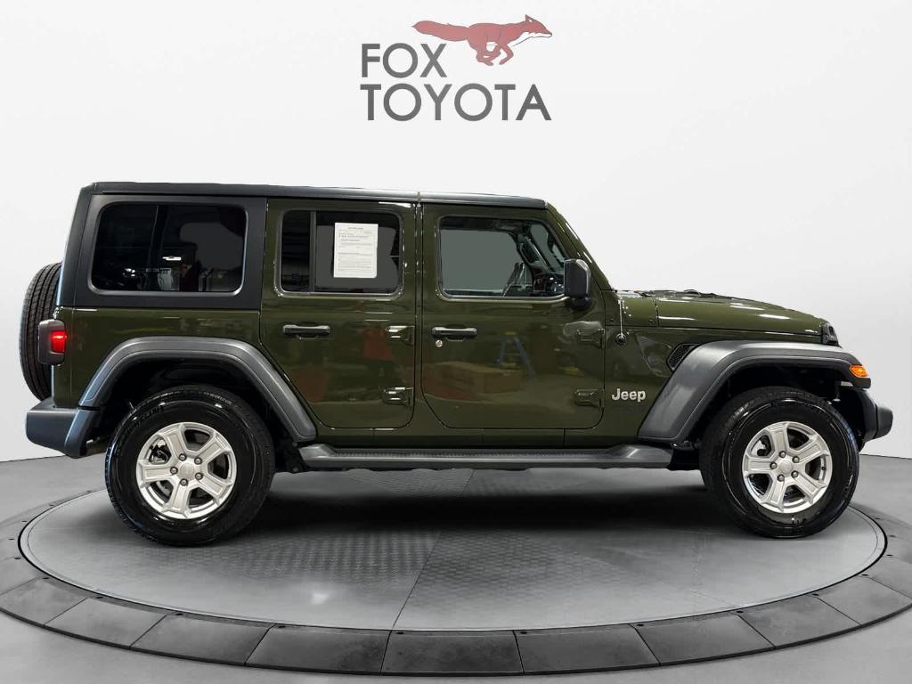 used 2021 Jeep Wrangler Unlimited car, priced at $31,221