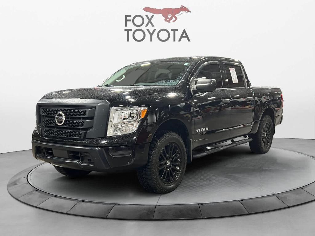 used 2021 Nissan Titan car, priced at $27,230